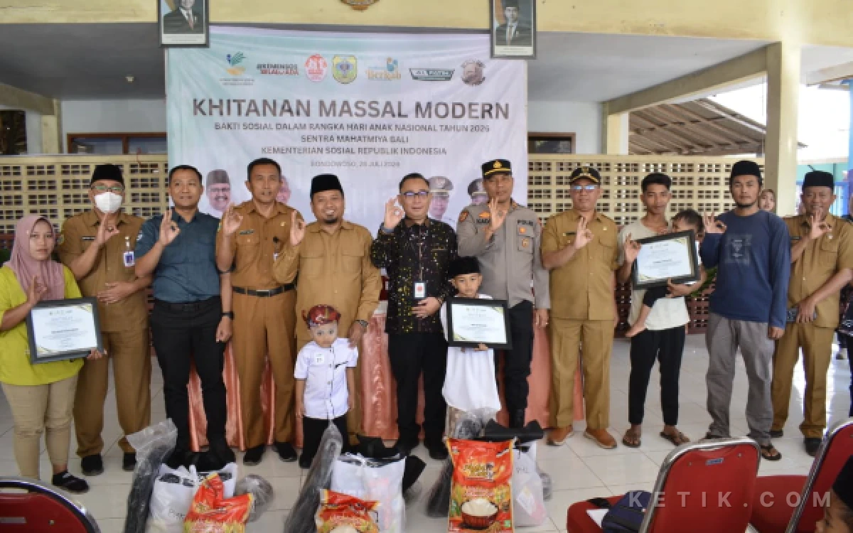 Wabup As\'ad Pastikan Layanan Ramah Anak, Khitan Massal Modern Hadirkan Teknologi Tanpa Jahit 